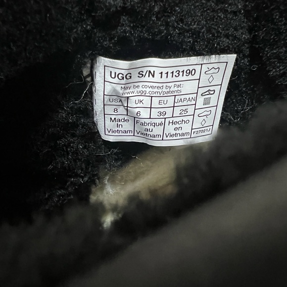 Ugg, Women, Classic Clear Mini, 1113190, Black - Picture 11 of 14